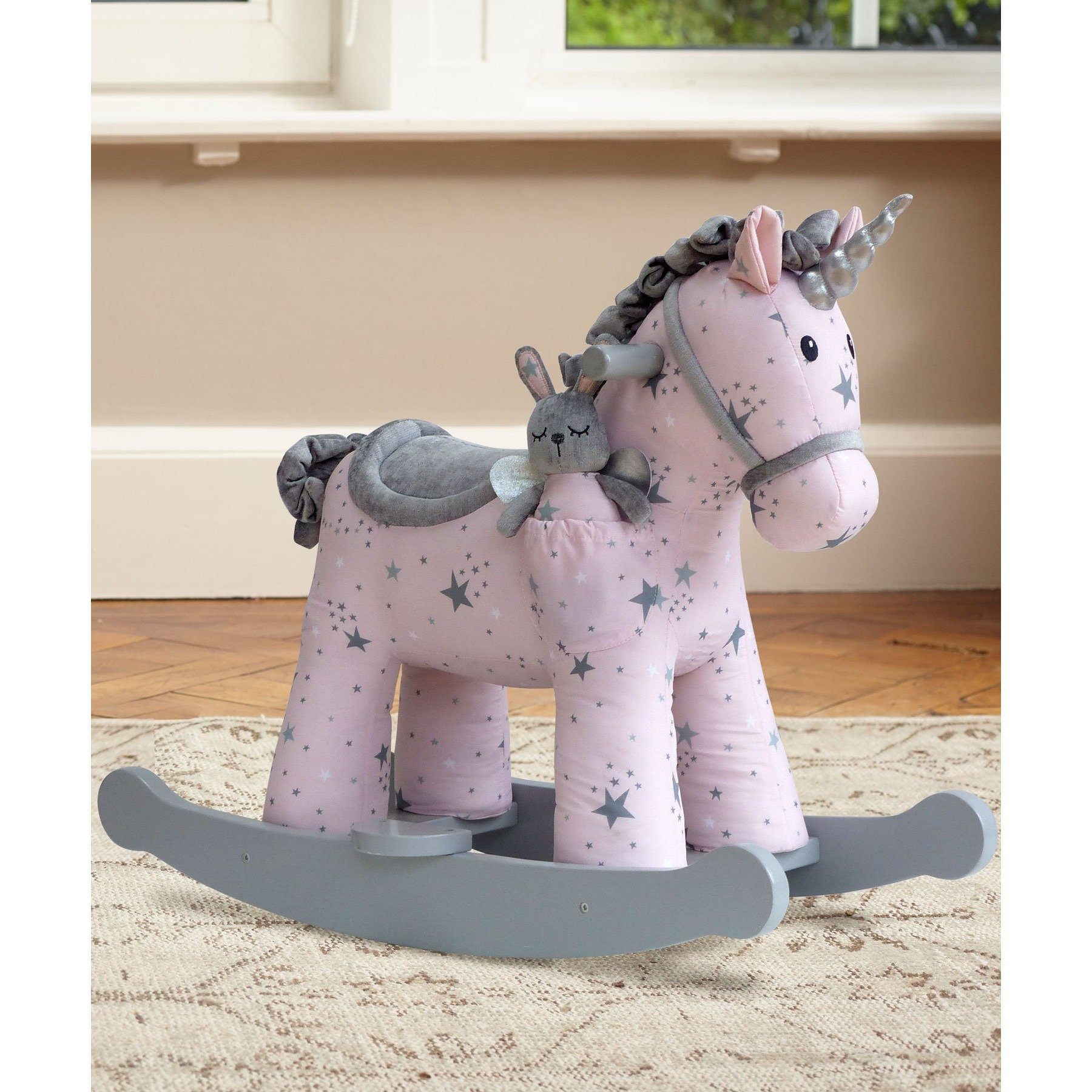 unicorn rocking horse personalised