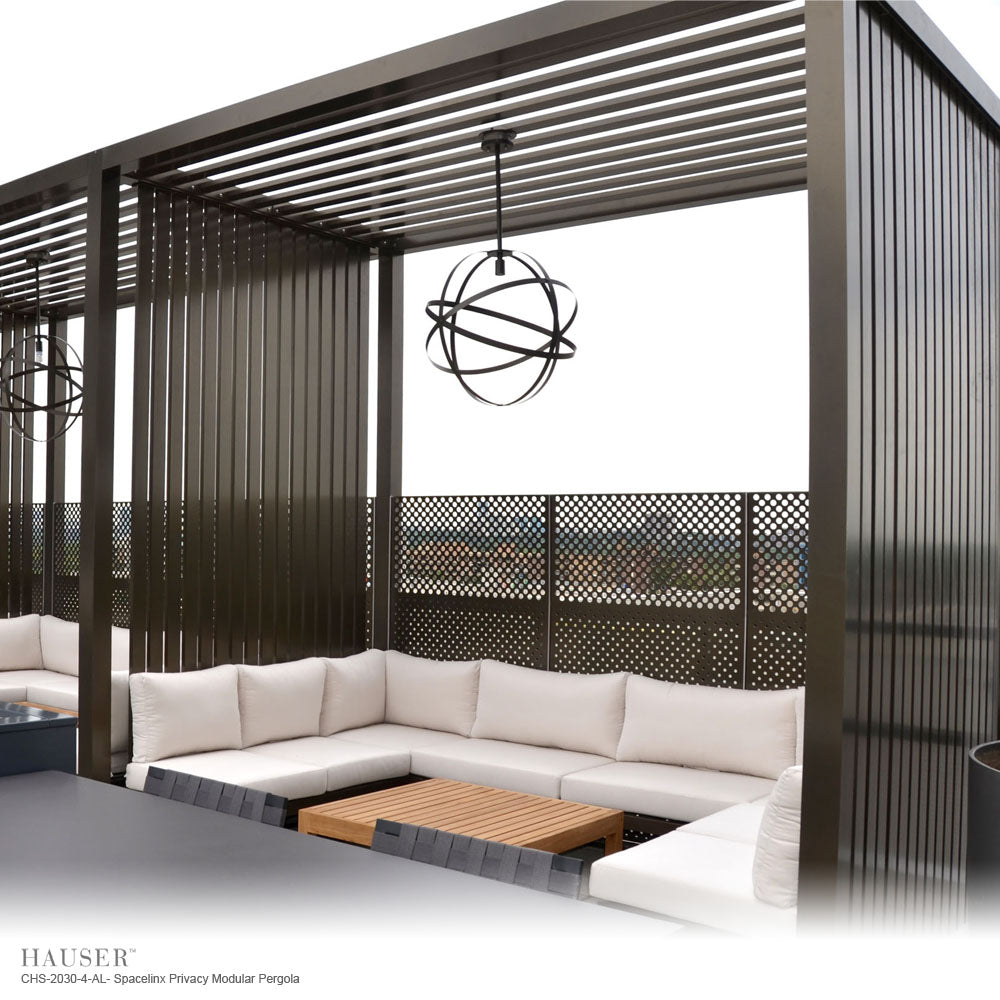 Spacelinx Modular Pergola Hauser Site Furniture
