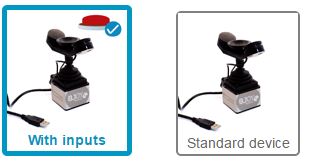 Add inputs for alternative clicks with an external switch.