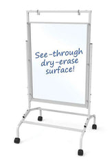 Clear Dry-Erase Single Room Divider