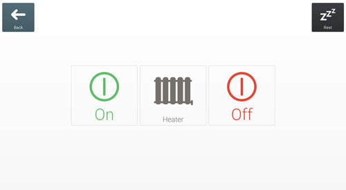 Control radio sockets around the home in Grid 3