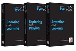 Inclusive's Eye Gaze Learning Curve software bundle is included in both EyeLearn Rolling and Desktop packages. 