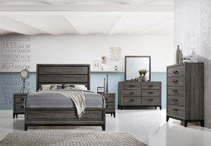 Asheville Configurable Modern Panel Bedroom Set Queen Or