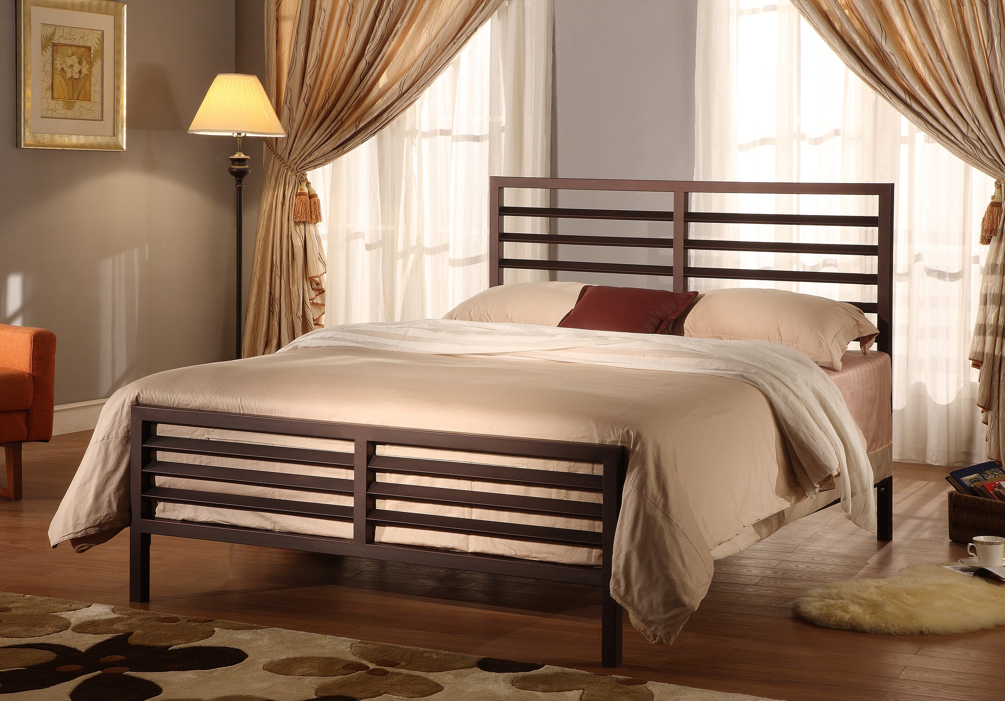 metal frame beds