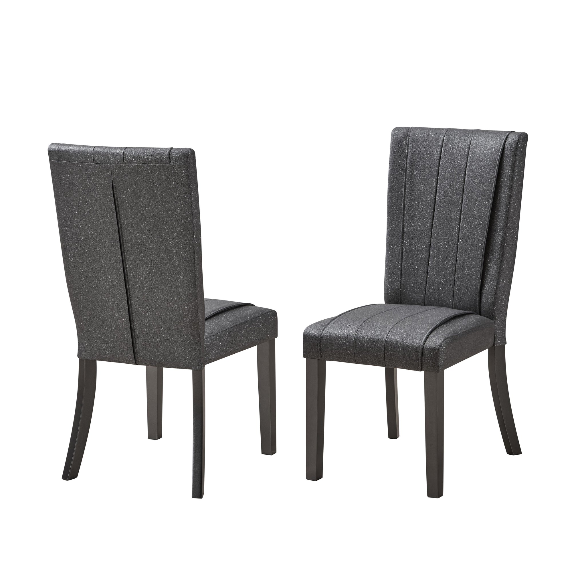 grey vinyl dining chairs