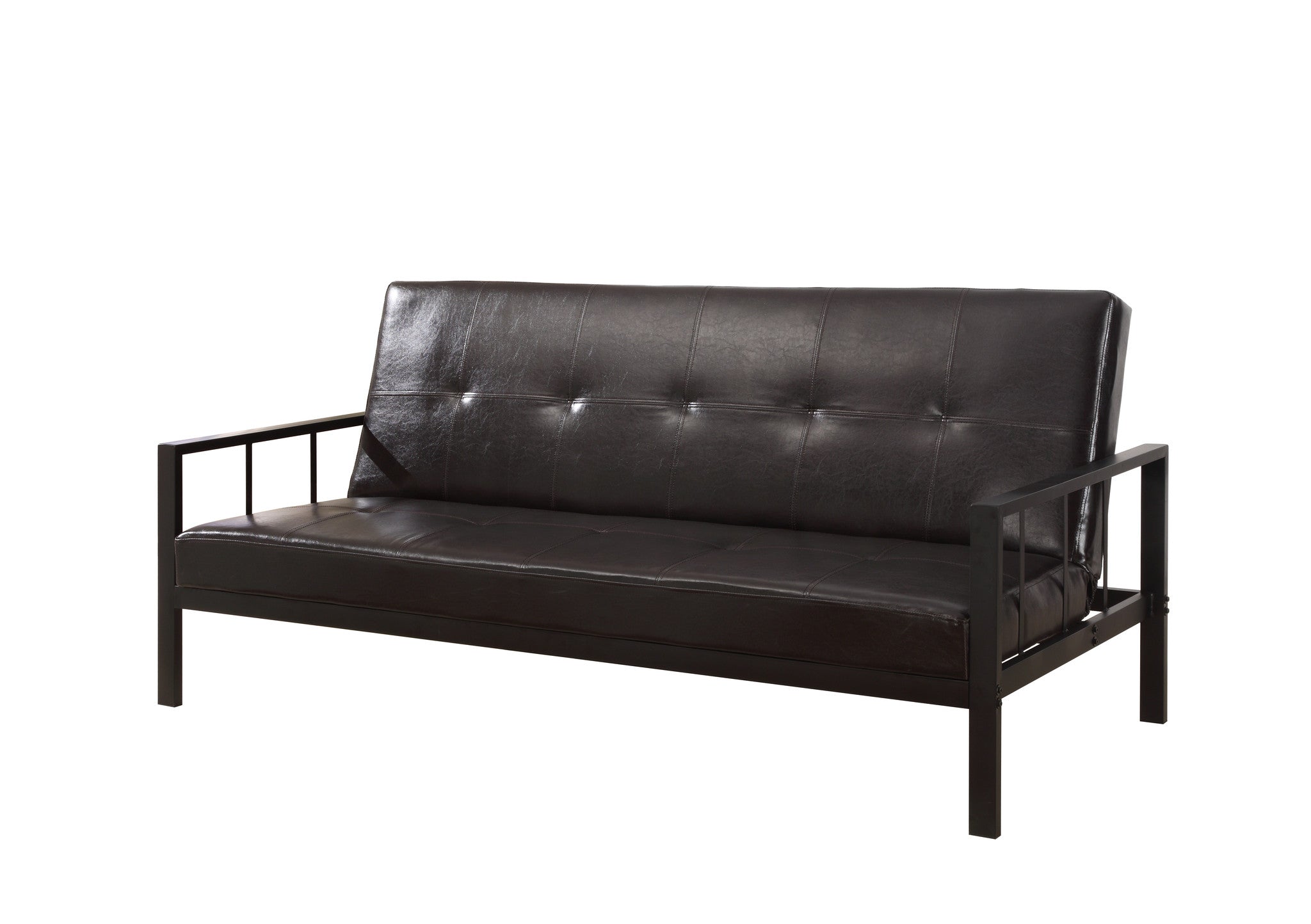 leather klik klak sofa