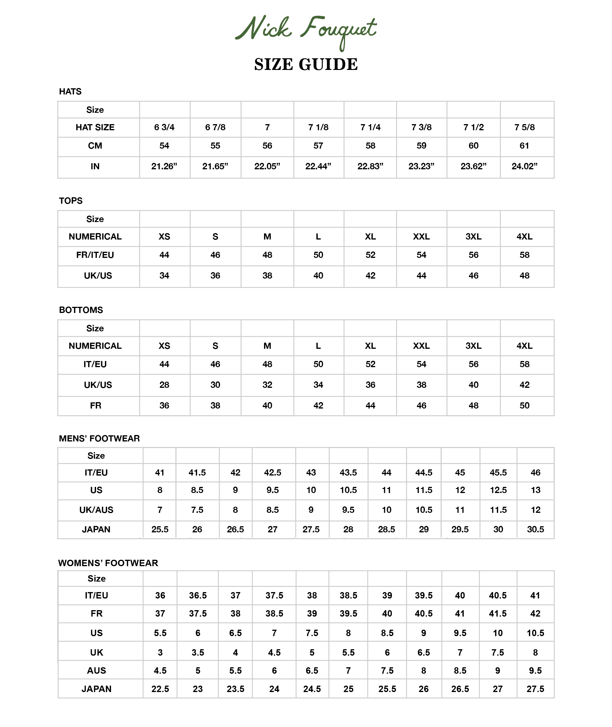 Chi tiết hơn 86 dior size chart mới nhất  trieuson5