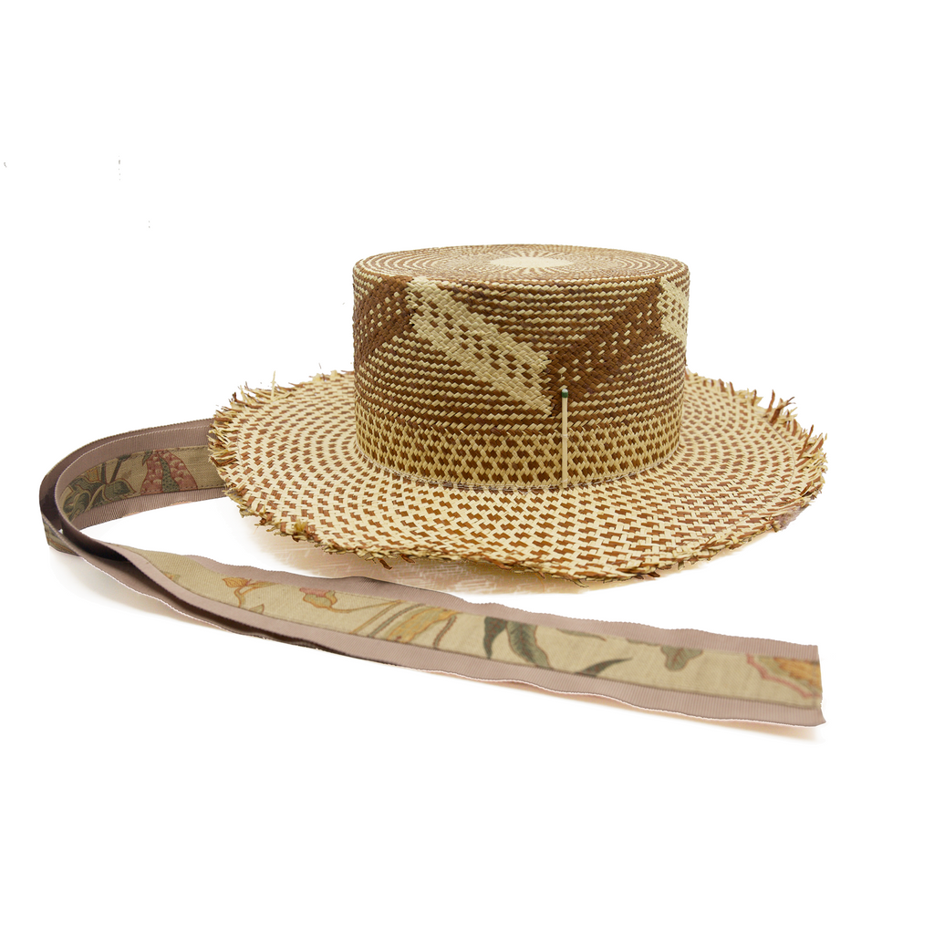 nick fouquet straw hat