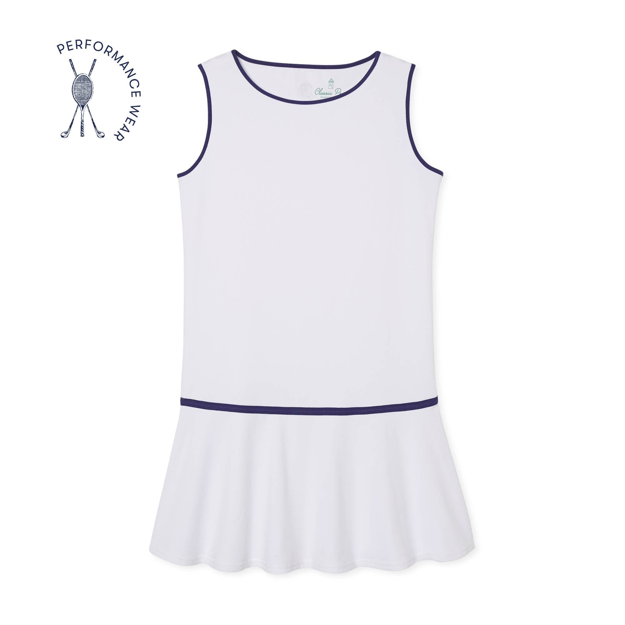 Women's Tennyson Tennis Performance - Dress, Bright White - Classic Prep product image