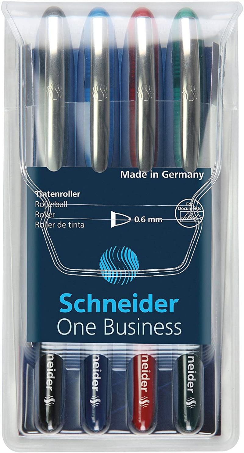 weduwe Plenaire sessie Informeer Schneider One Business Rollerball Pens, Assorted Ink, .6mm – Pen Savings