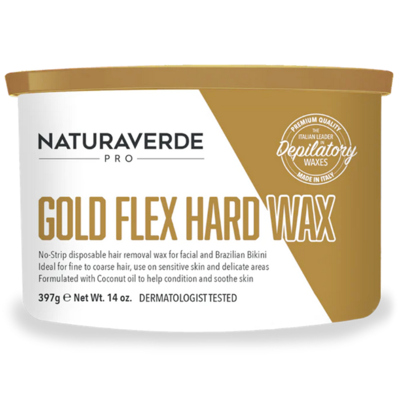 Naturaverde Gold Flex Hard Wax - 397g Tin – Browshop