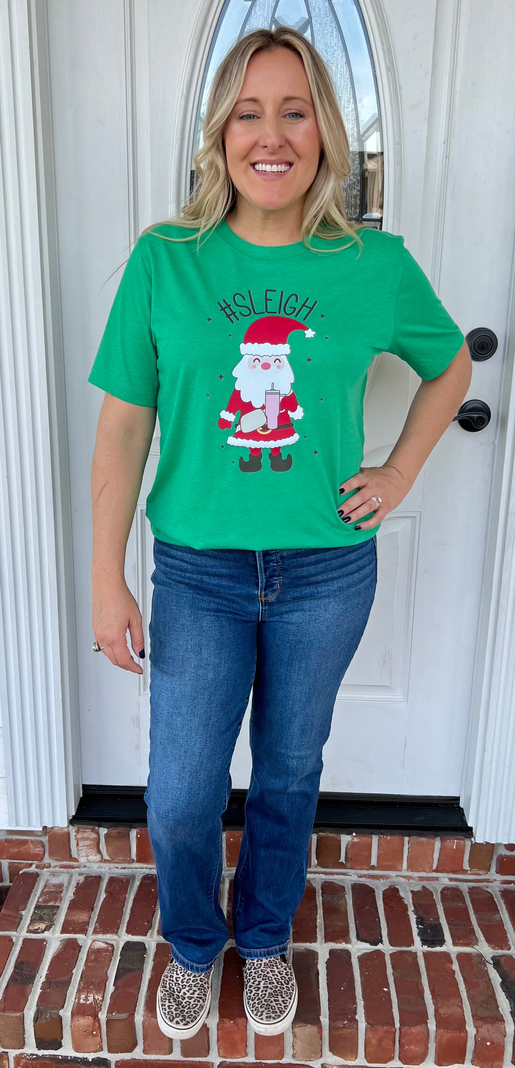 #Sleigh Tee