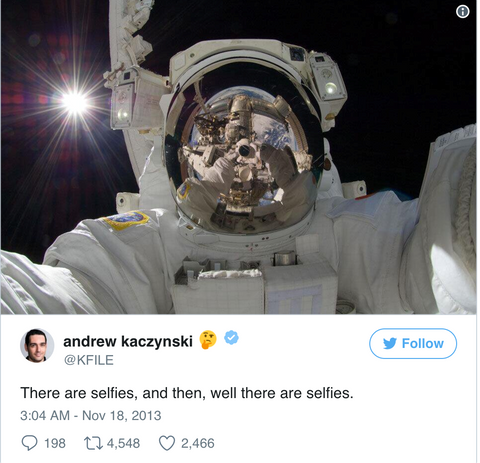 Space Selfie