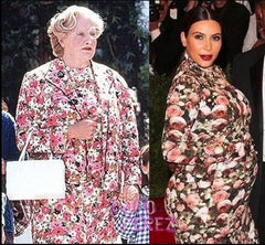 Mrs Doubtfire Floral Dress