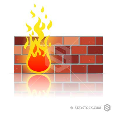 Firewall Icon Staystock