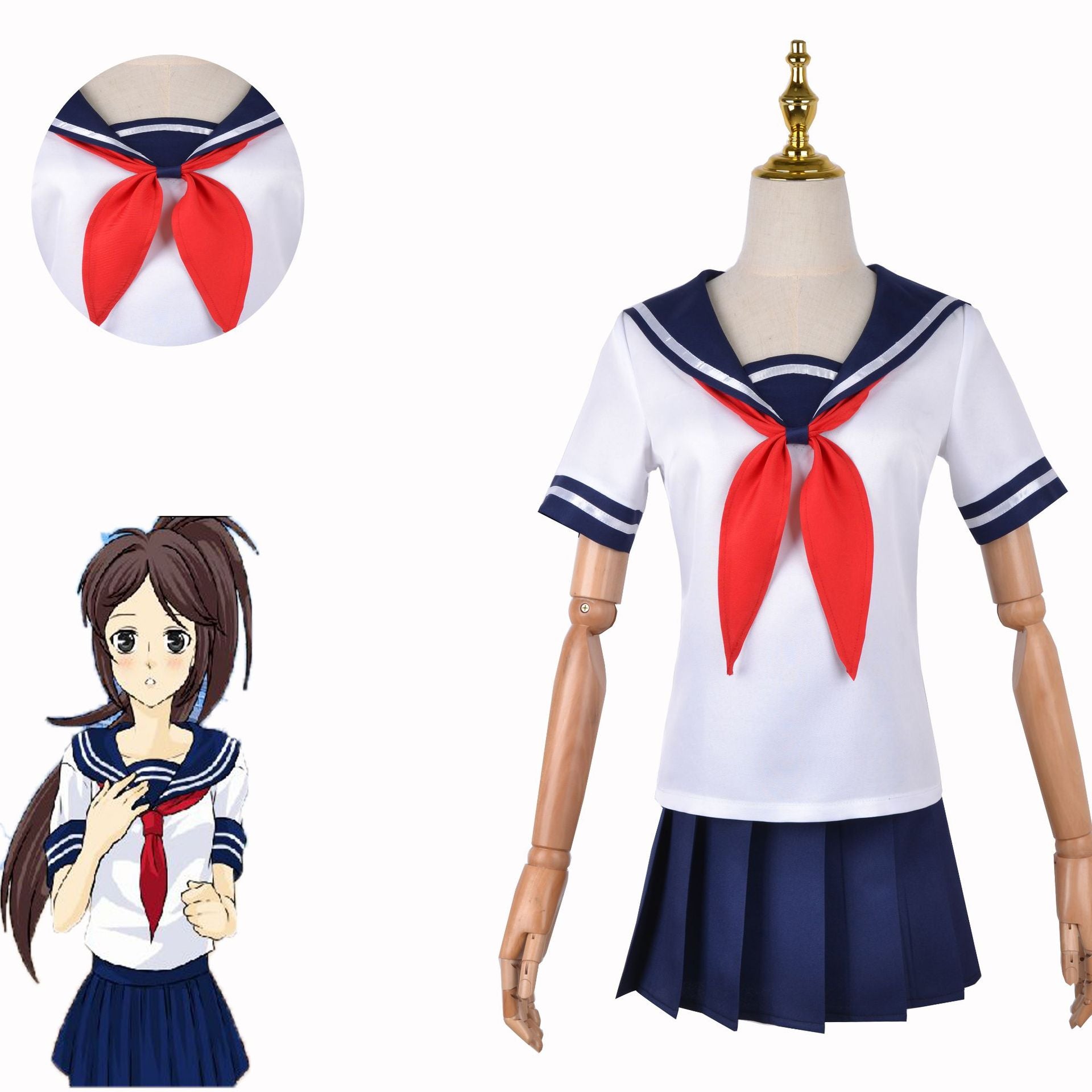 Rulercosplay Yandere Simulator Ayano Aishi Japanese School Uniform Gam