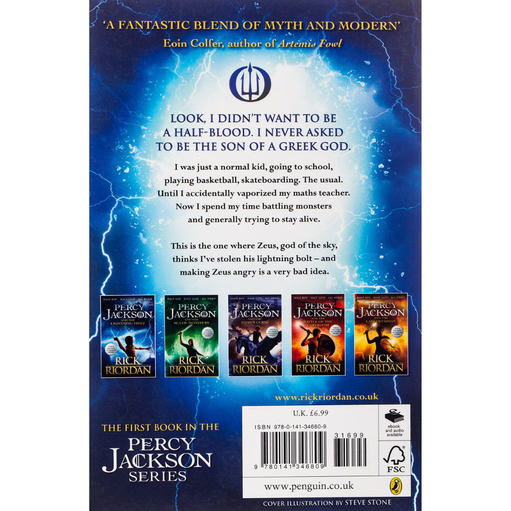 BOOK:1 PERCY JACKSON AND THE LIGHTNING THIEF – Odyssey Online Store