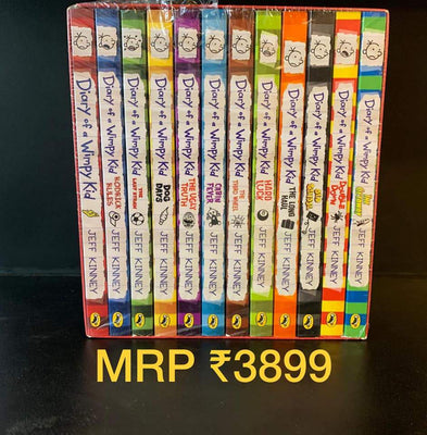 Diary Of A Wimpy Kid Collection 12 Books Set By Jeff Kinney