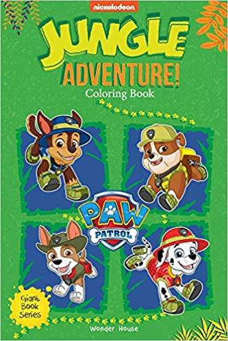 JUNGLE ADVENTURE PAW PATROL GIANT COLORING BOOK FOR KIDS – Odyssey