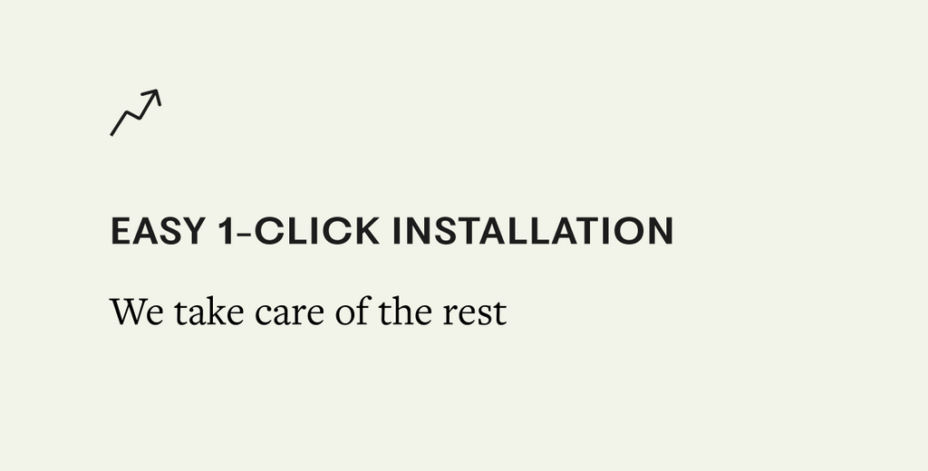 1-Click Easy Installation