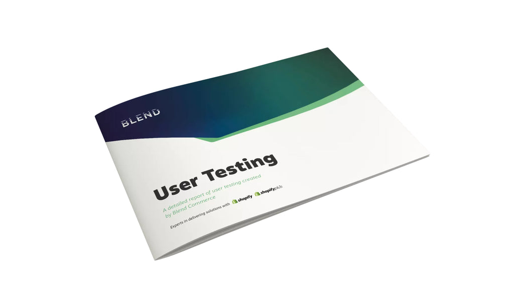 User Testing by Blend