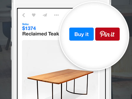 Pinterest Buyable Pins