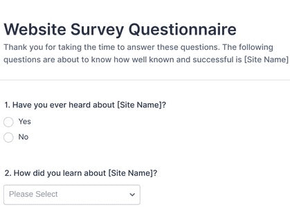 Using Web Surveys to Collect Qualitative Data