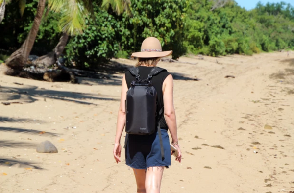 Scrubba stealth pack for beach getaways