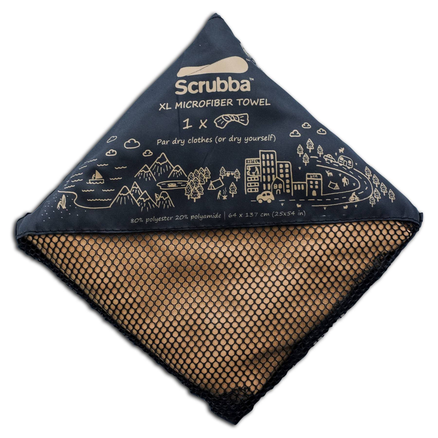 scrubba travel towel