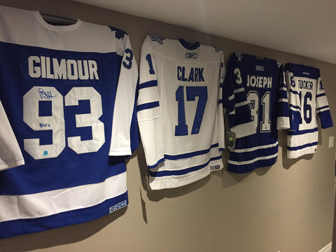 JerseyGenius Jersey Hanger Photos - Jersey Display Ideas