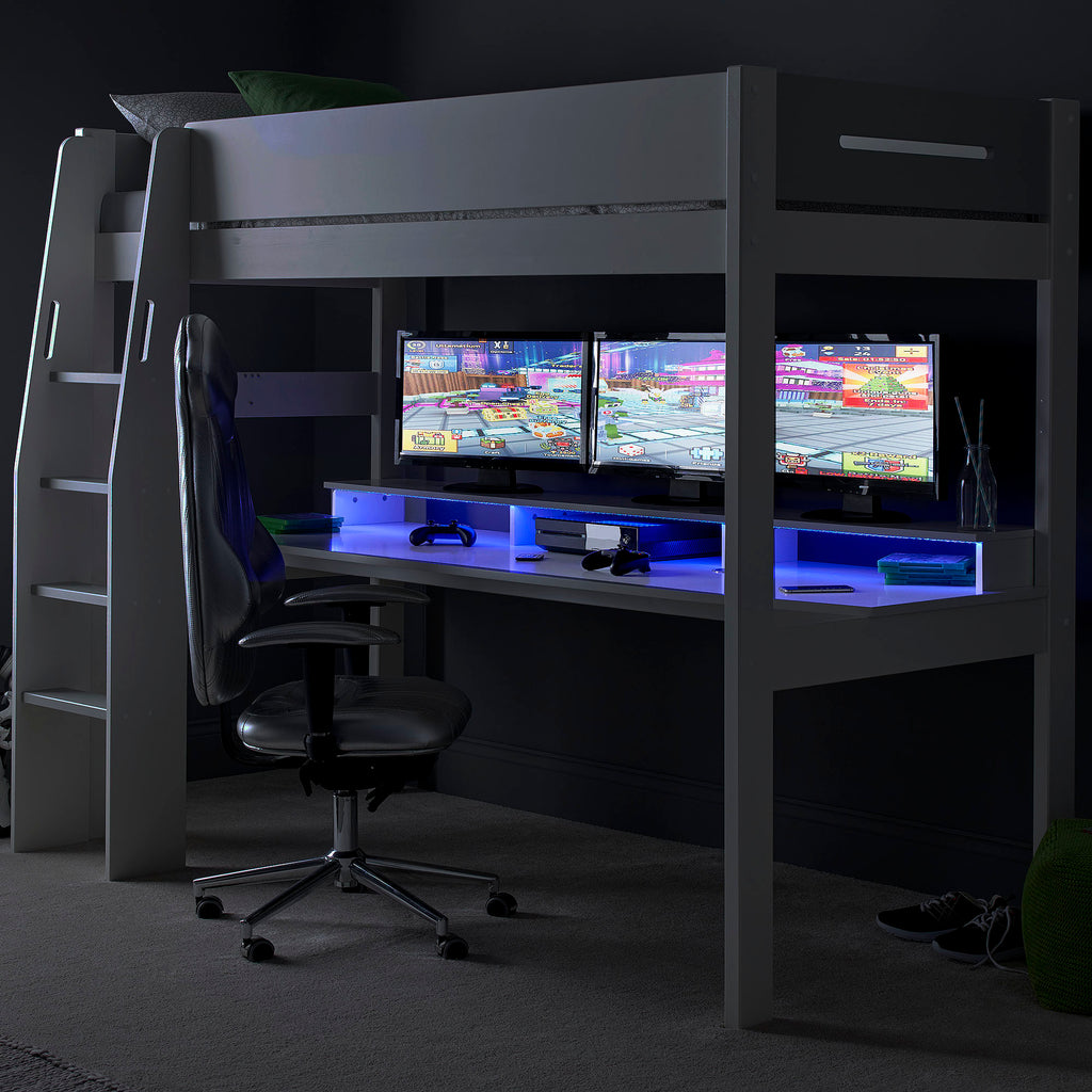 gaming loft bed