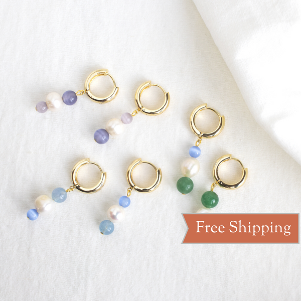 Amour Lock Earrings - Sustainable and Ethical Jewelry in NYC – SiiZU