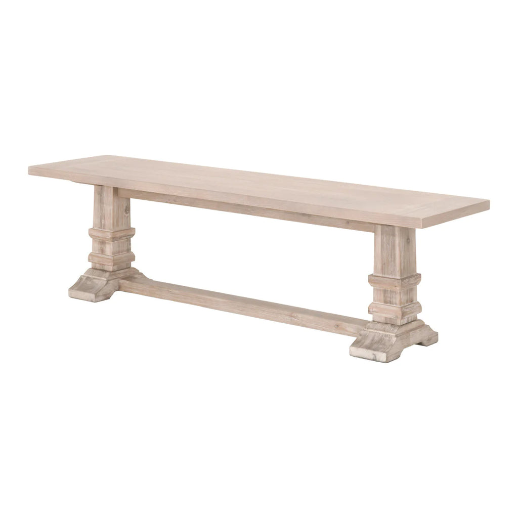 The Essentials For Living Hudson Large Dining Bench accommodates more people