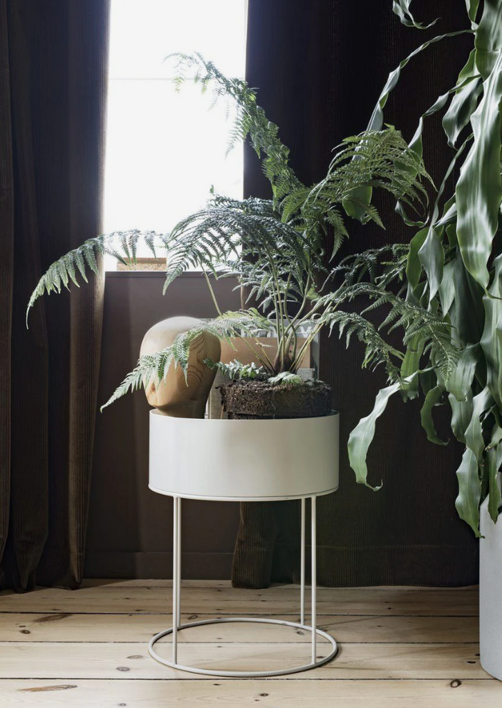 Scandinavian Ferm Living Plant Box Round  minimalist interior design