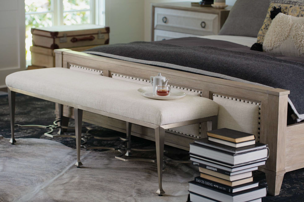 Bernhardt Santa Barbara Upholstered Sleigh Bed Rustic Design Home and Interior Furniture Designs