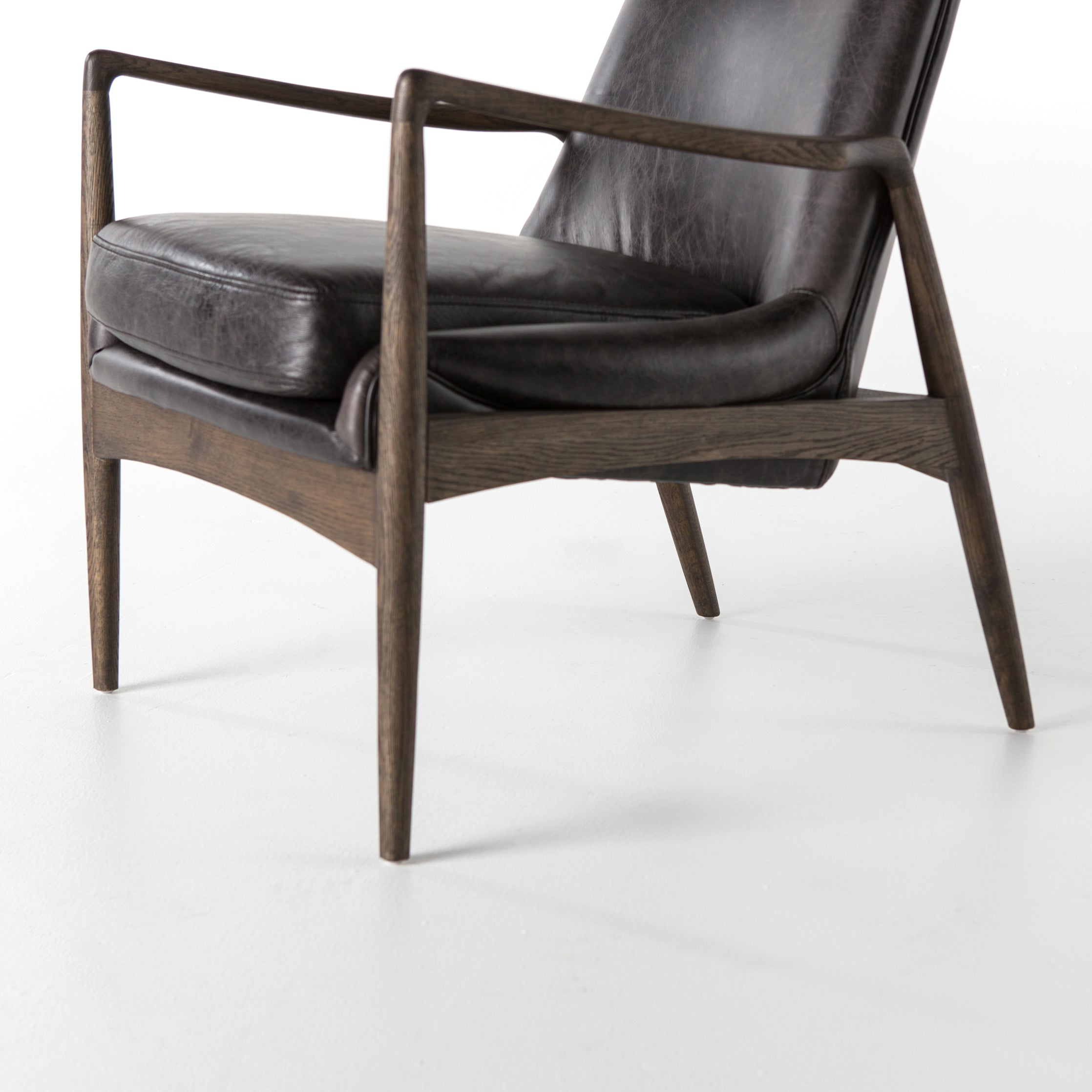 four hands braden leather chair