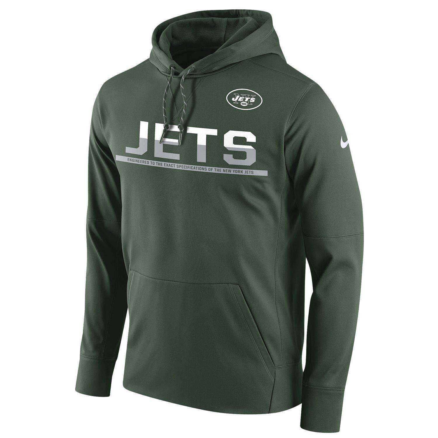 jets hooded sweatshirt