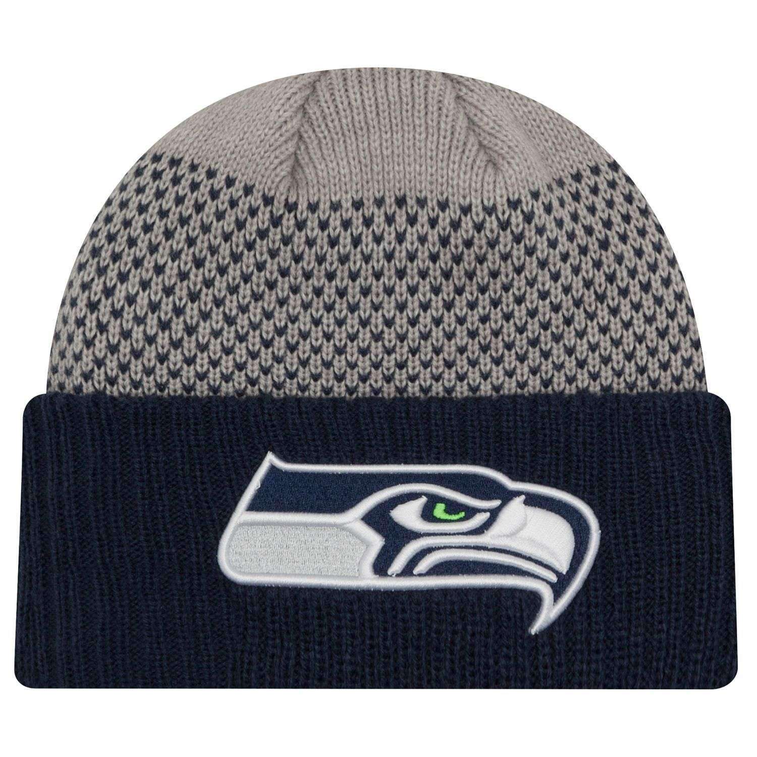 Seattle Seahawks Cozy Cover NFL Winter Hat by New Era NWT Hawks 12th Man