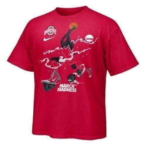 Ohio State Buckeyes Basketball Nike Voodoo March Madness t-shirt new NCAA BUCKS