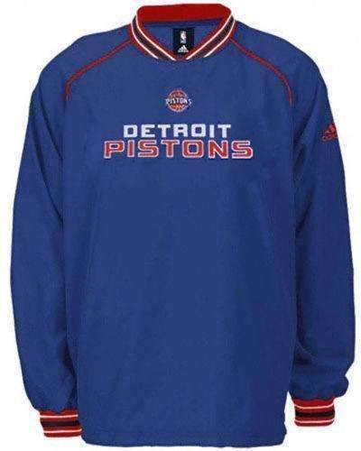 Detroit Pistons pullover jacket by Adidas Basketball new with tags NBA NWT