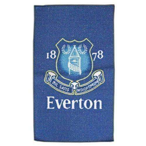 Everton FC Team Crest rug NWT English Premier League 80 cm x 50 cm Toffees EPL