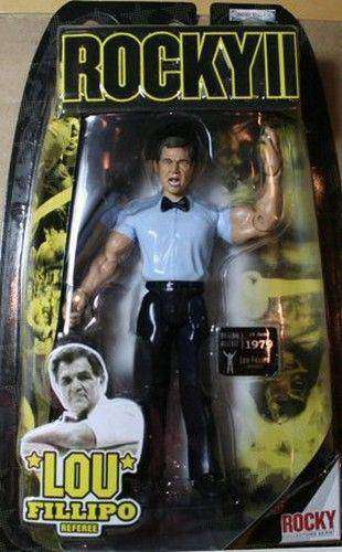 Rocky III Jimmy Lennon Ring Announcer Action Figure JAKKS Pacific