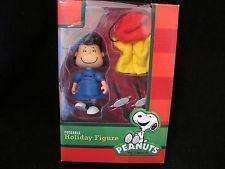 Lucy with Removable Coat Skates and Hat Peanuts Poseable Holiday Figures New in Box Forever