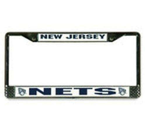 New Jersey Nets license plate frame by Rico Industries new auto tag frame NBA