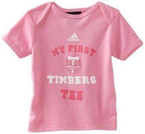 Portland Timbers My First Timbers pink t-shirt NWT MLS new with 