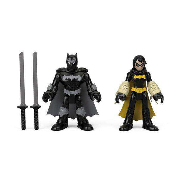 Black Bat & Ninja Batman Imaginext DC Super Friends Figures Fisher-Pri –  Marvelous Marvin Murphy's