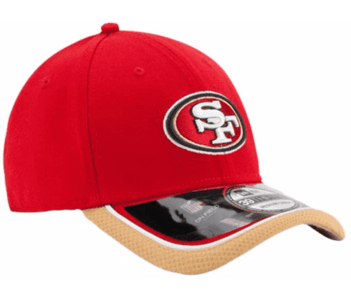 San Francisco 49ers Nfl New Era 3930 Sideline Cap New With Stickers Si Marvelous Marvin Murphy S