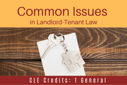 landlord tenant cle prolawcle