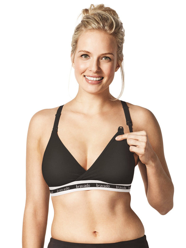 Bravado! Designs Women's Original Full Cup Nursing Bra - Dove Heather XL