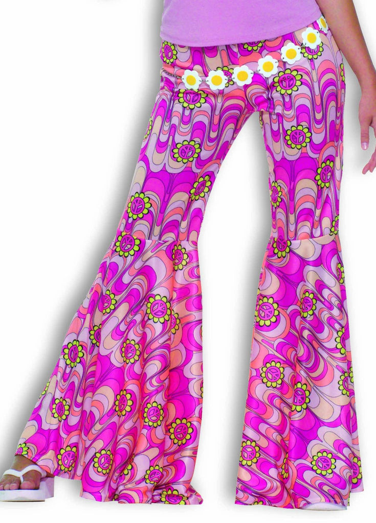 Flower Power Bell Bottom Pants - Adult Size – HornerNovelty